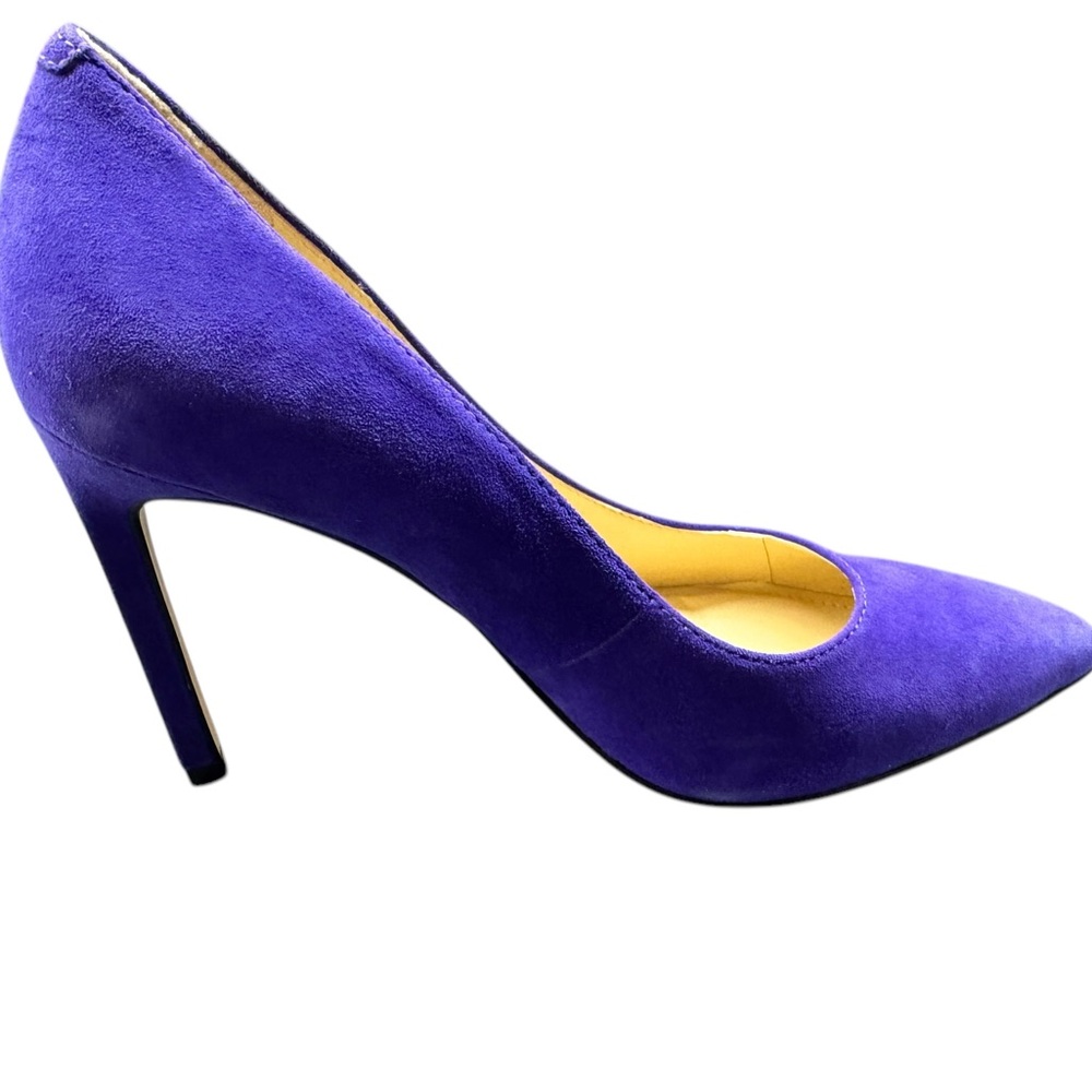 Nine West Purple Suede Heels - Size 7.5